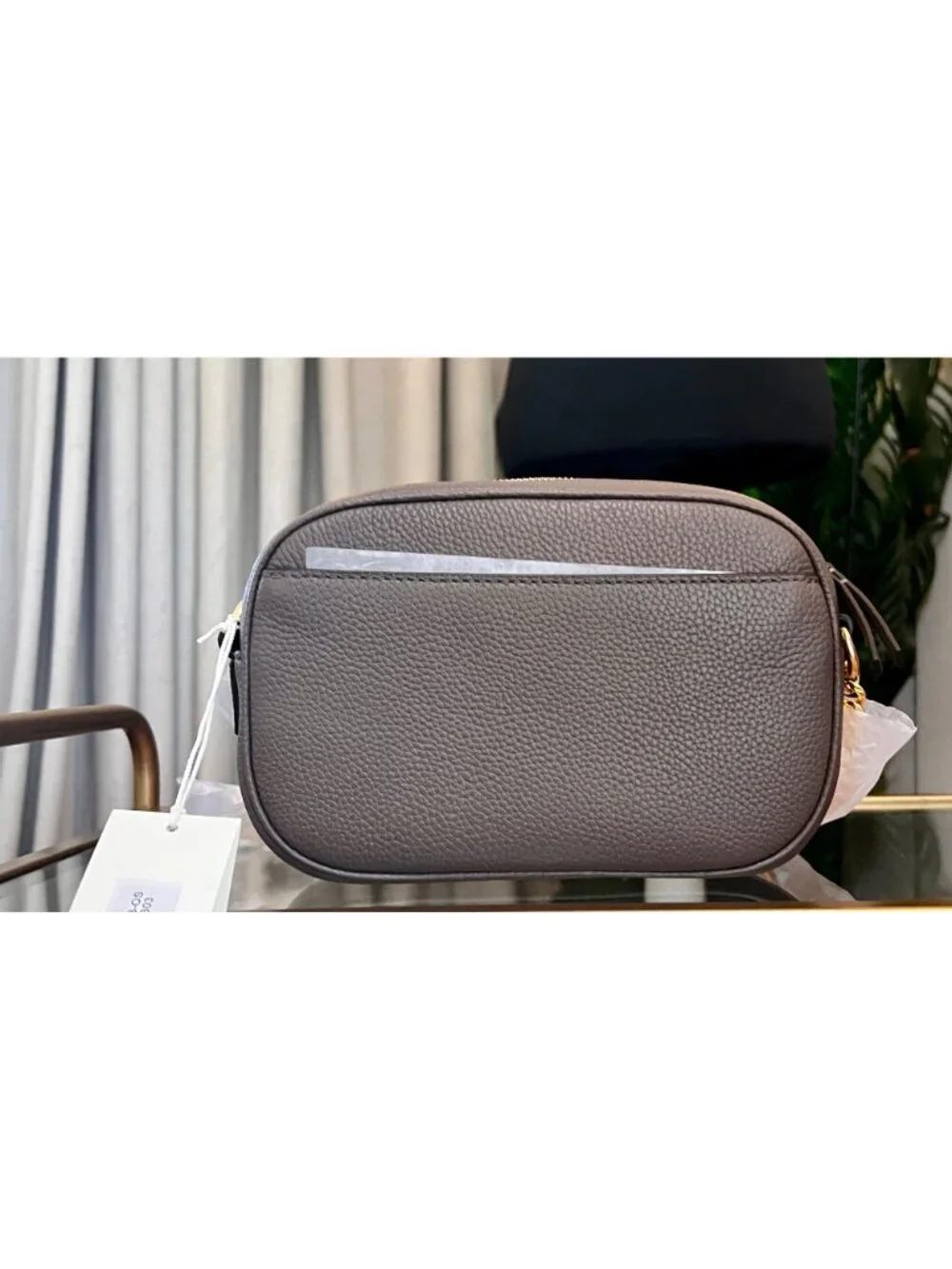 NWT!!!  Authentic Tory Burch Taupe McGraw Camera Bag